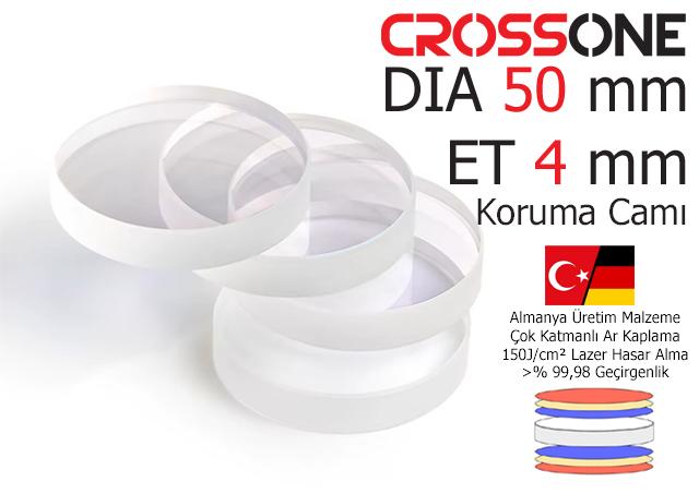 DIA50 mm ET4 mm 50x4 Koruma Camı
